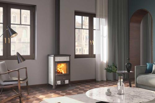 Kaminofen Rossella Majolica von La Nordica